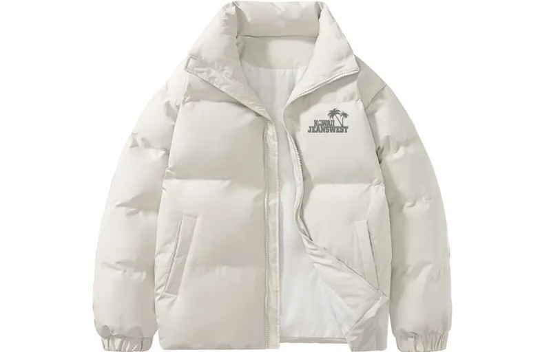 Jeanswest Стеганая куртка унисекс Zhenweis, Серый