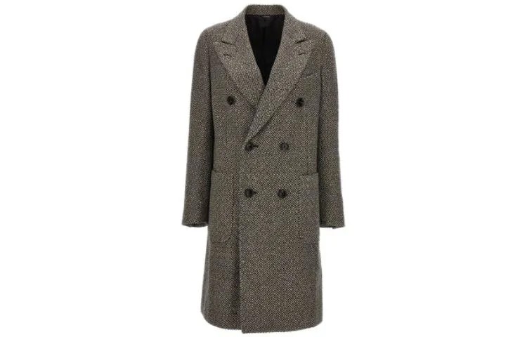 Пальто женское серое Loro Piana
