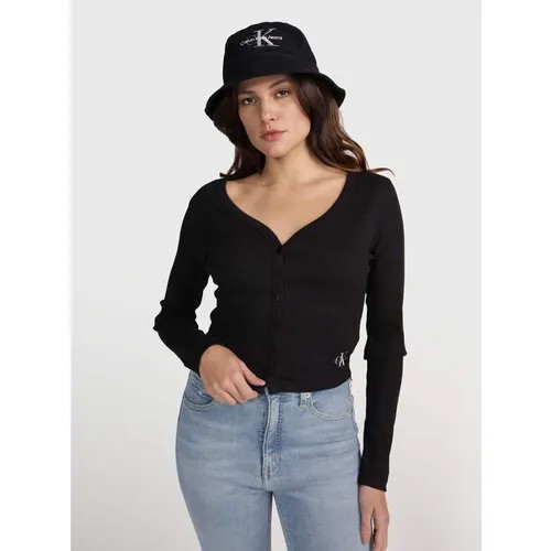 Кардиган Calvin Klein Jeans, размер S, черный