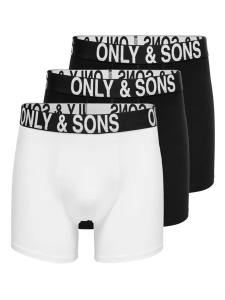 Трусы боксеры Only & Sons FITZ, черный