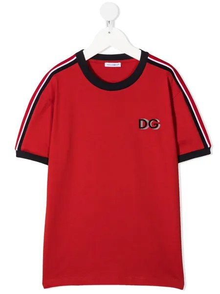 Dolce & Gabbana Kids футболка с логотипом