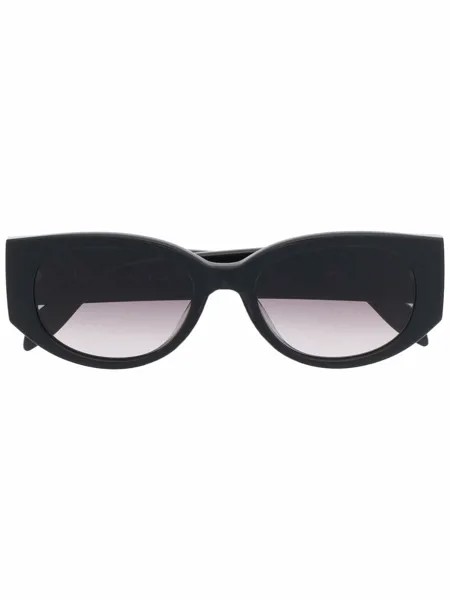 Alexander McQueen Eyewear солнцезащитные очки с логотипом