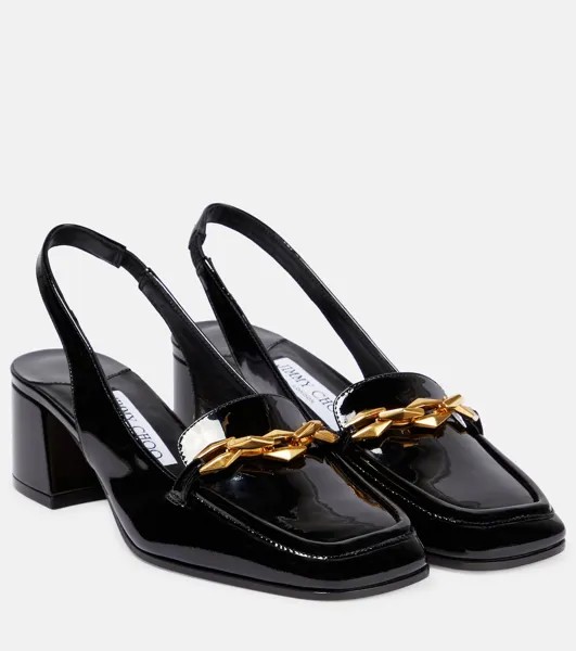 Туфли-лодочки Diamond с ремешком на пятке Tilda Jimmy Choo, черный