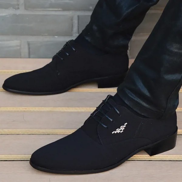 Мужские тканевые туфли на плоской подошве, коричневые однотонные дышащие мокасины, оксфорды, обувь для вождения, весна-осень 2018
