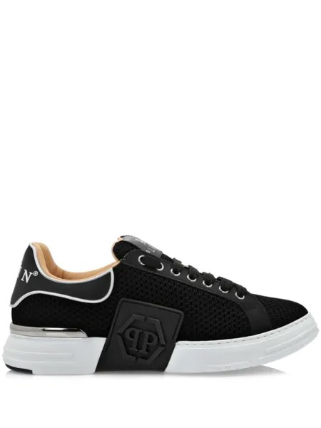 Philipp Plein кеды с логотипом Hexagon, черный