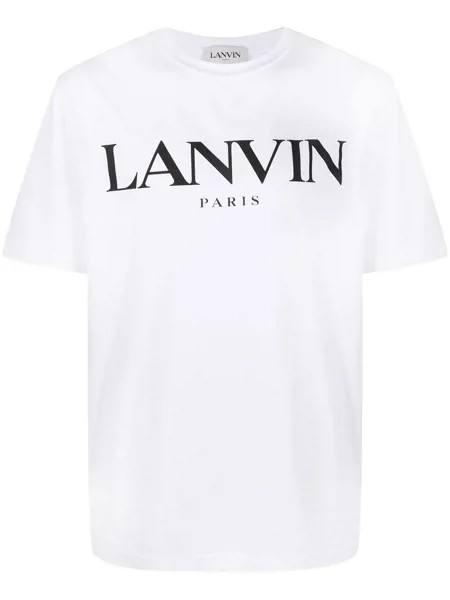 LANVIN футболка с логотипом