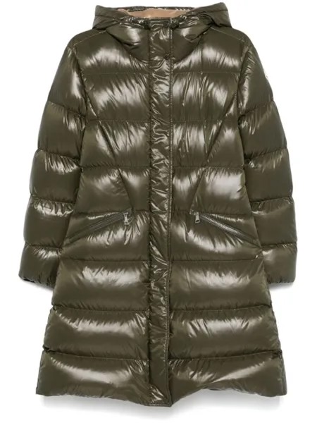 Moncler пальто Bellevue, зеленый