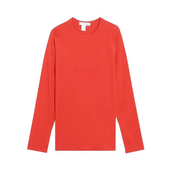 Футболка Comme Des Garçons Comme des Garçons SHIRT Rear Logo Long-Sleeve T-Shirt, красный