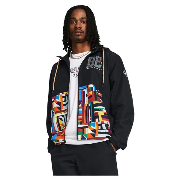 Куртка Under Armour Black Month Histori Legacy Windbreaker, разноцветный