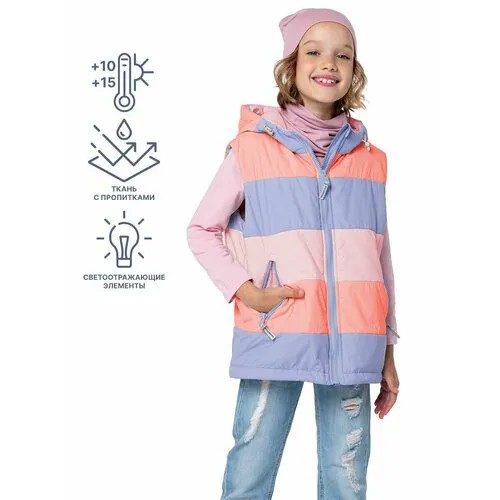 Жилет NIKASTYLE 9м7224, размер 128-64, розовый