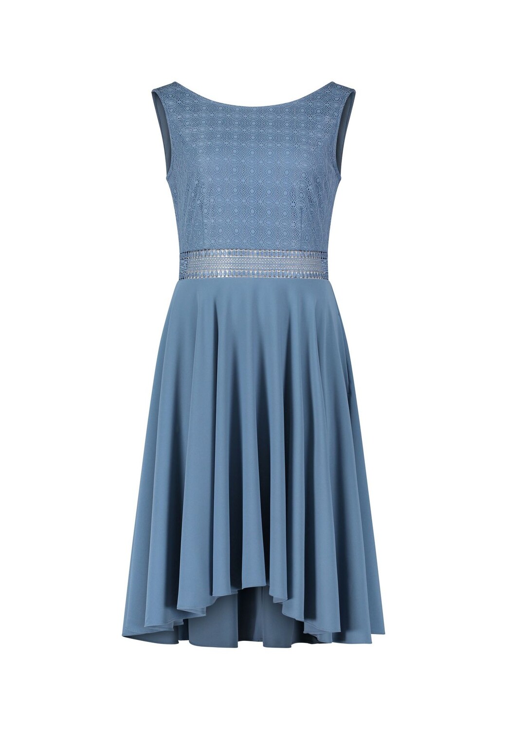 Вечернее платье с кружевом Vera Mont, цвет Hushed Blue