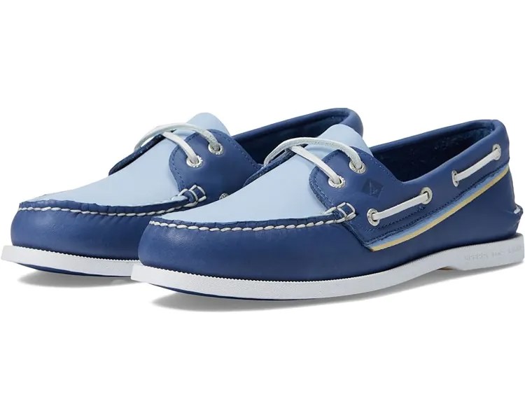 Топсайдеры Sperry Authentic Original 2-Eye, синий мульти