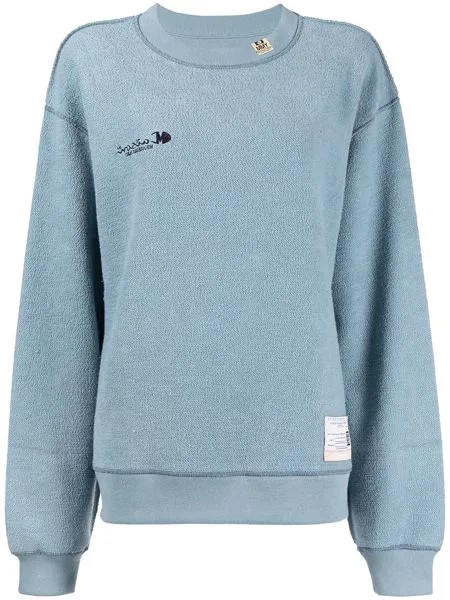 Maison Mihara Yasuhiro logo-patch jumper