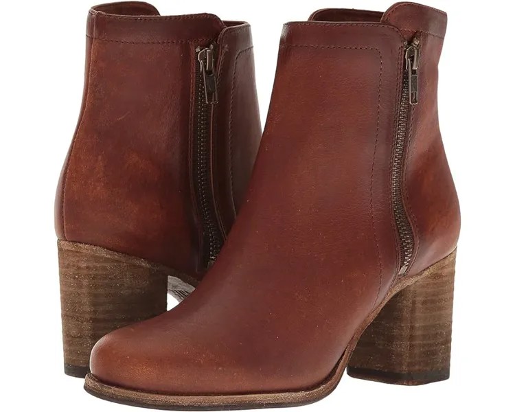 Ботинки Frye Addie Double Zip, цвет Cognac Soft Italian Nubuck