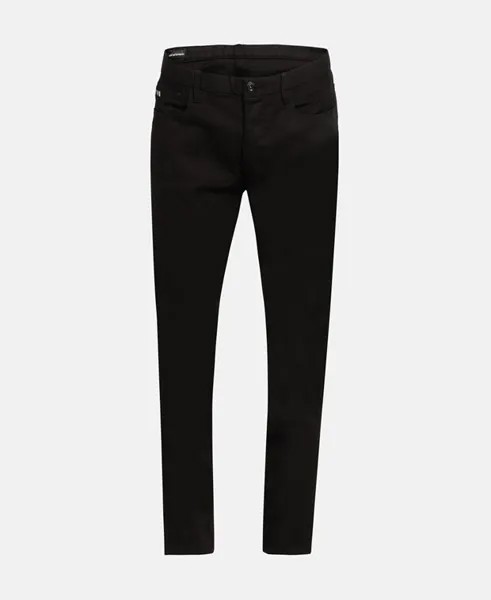 Прямые джинсы Emporio Armani, черный