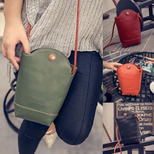 Женщины Messenger Сумки Slim Crossbody Сумки плечо Сумка Сумка Маленькие сумки для тела