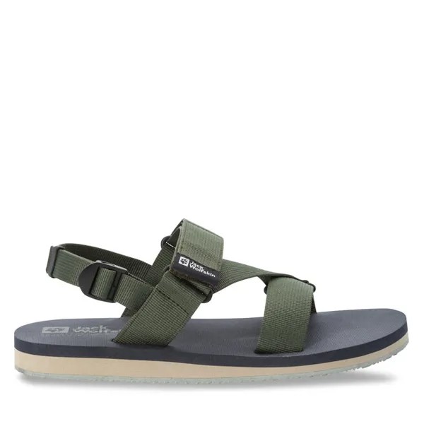 Сандалии Jack Wolfskin Urban Entdeckung Belt Sandal 4056711 Thyme Green, зеленый