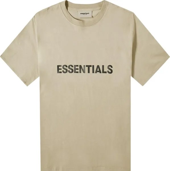 Футболка Fear of God Essentials T-Shirt 'Olive', загар