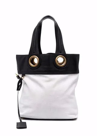 Yves Saint Laurent Pre-Owned сумка-тоут со вставками