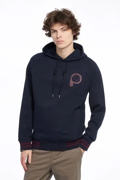 Худи Blue Bear с принтом на груди Penfield, синий