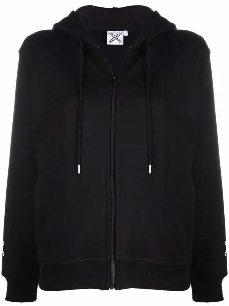Kenzo худи из джерси с логотипом