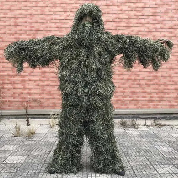 Камуфляжный костюм Ghillie, охотничья одежда, тактическая снайперская одежда, Военная Тактическая камуфляжная одежда, тренировочная одежда CS, ...