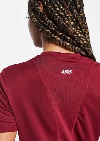 Спортивная футболка с логотипом ASOS 4505-Красный