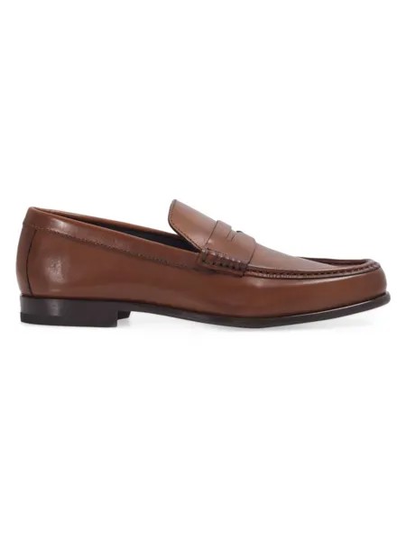 Пенни лоферы Mason Moc Toe Paul Stuart, коричневый