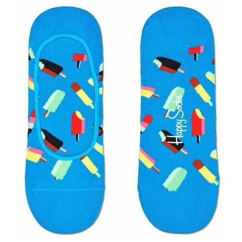 Носки-следки унисекс Ice Cream Liner Sock с мороженым, голубой, 25