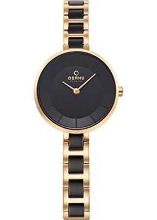 Fashion наручные  женские часы Obaku V183LXGBSB. Коллекция Links