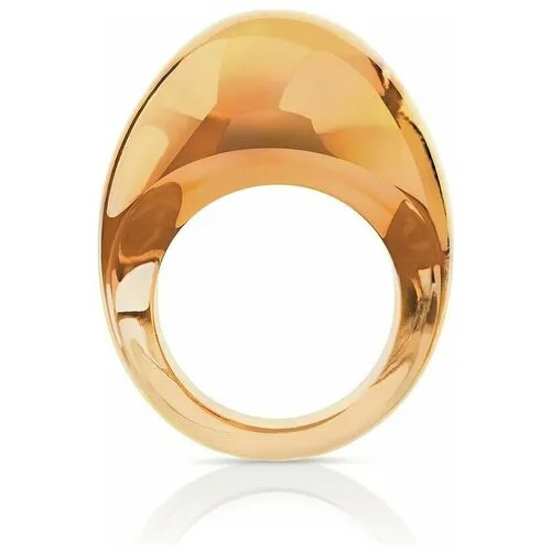 Кольцо женское Lalique Cabochon из хрусталя, янтарное, Amber