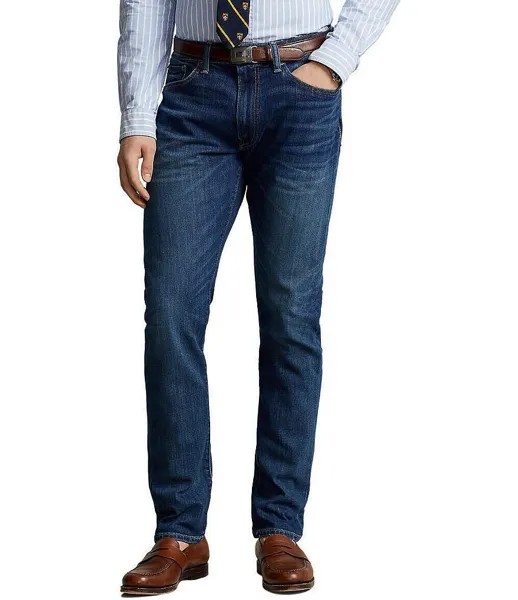 Джинсы стрейч Polo Ralph Lauren Parkside, синий