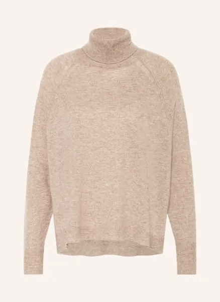 Clemence свитер-водолазка из кашемира 360Cashmere, коричневый