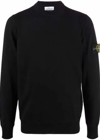Stone Island джемпер с нашивкой-логотипом