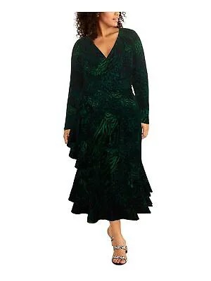 RACHEL RACHEL ROY Женское вечернее платье с запахом и поясом с вырезом плюс