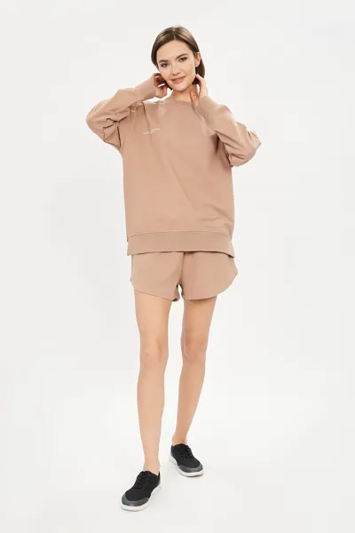 Спортивные шорты женские Baon B321004 бежевые XL