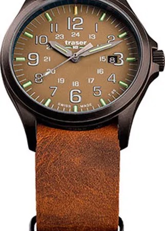 Швейцарские наручные  мужские часы Traser TR.108736. Коллекция Officer Pro