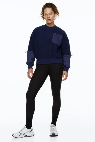 Свитшот женский H&M 1106864002 синий L (доставка из-за рубежа)