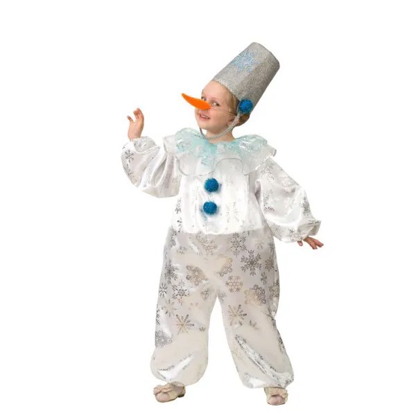 Jeanees Карнавальный костюм Снеговичок снежок