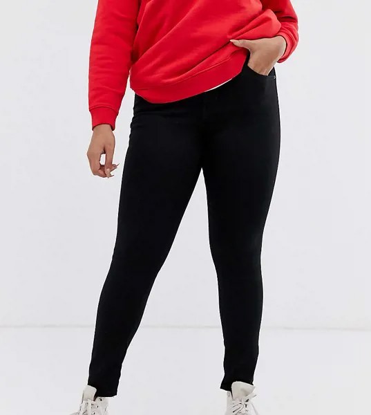 Джинсы скинни Levi's Plus 310-Черный