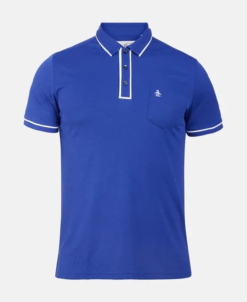 Функциональная рубашка-поло Original Penguin, синий