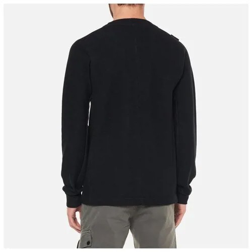 Мужская толстовка MA.Strum DFP Panel Sleeve Crew Neck чёрный , Размер L