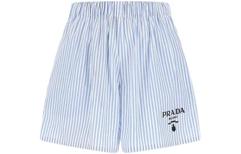 PRADA Женские повседневные шорты, цвет Blue