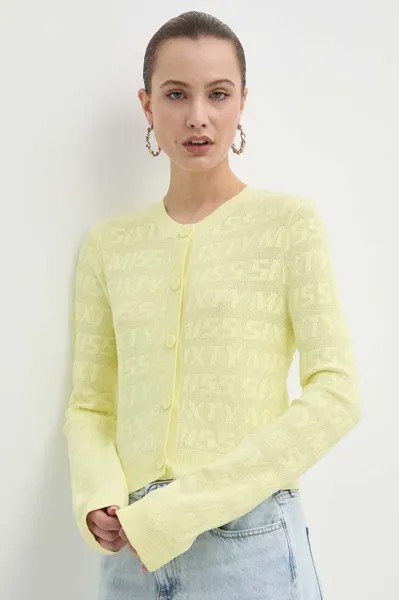 Кардиган Miss Sixty, желтый