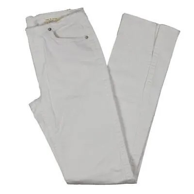 Женские белые расклешенные джинсы Maya с высокой посадкой Rag - Bone 24 BHFO 7771