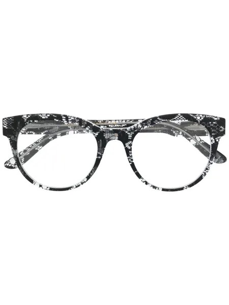 Dolce & Gabbana Eyewear очки с кружевным узором