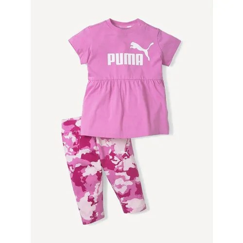 Комплект детский, Puma Minicats Dress, детский, размер 62 ; розовый