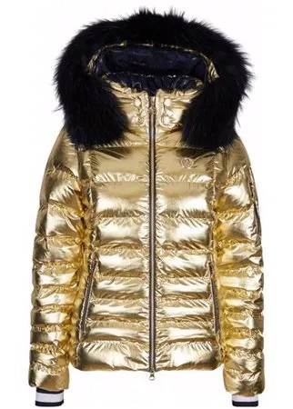 Куртка Горнолыжная Sportalm 2020-21 Kyla Metallic M K+P Fur Gold (Eur:38)