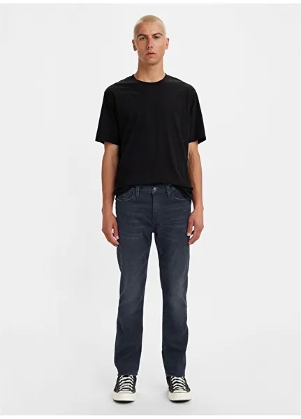 Черные мужские джинсовые брюки с нормальной талией Levis