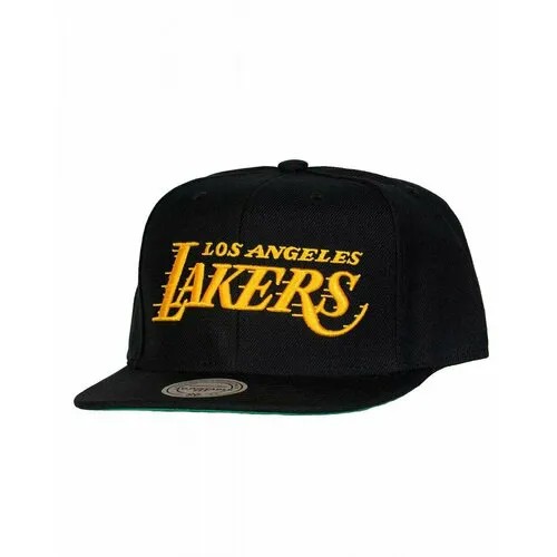 Бейсболка Mitchell & Ness, размер one size fits all, желтый, черный